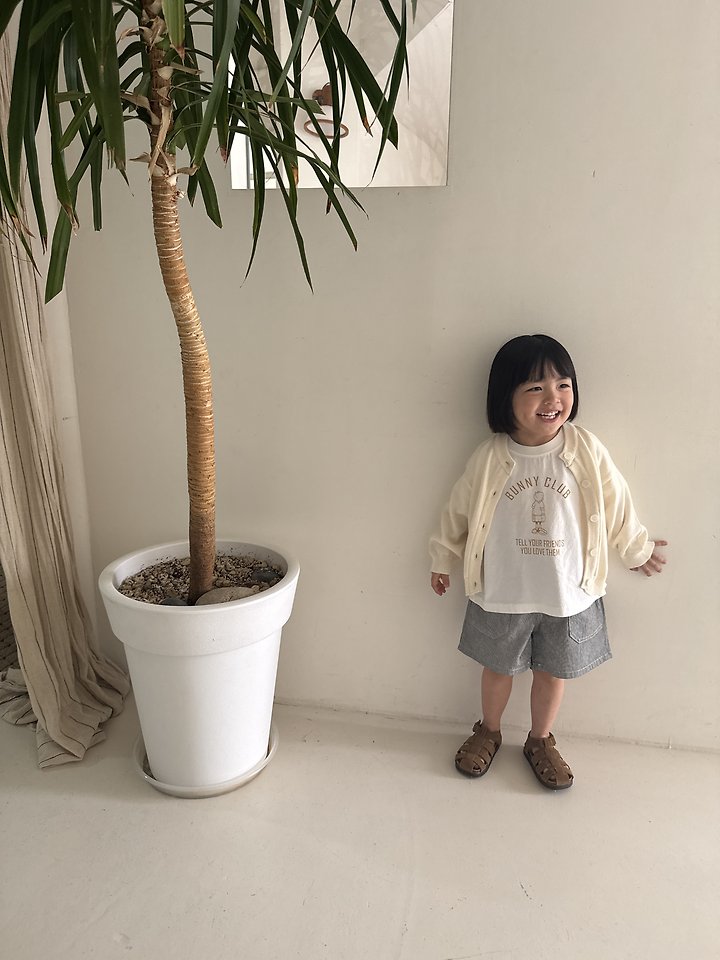 Nrk - Korean Children Fashion - #Kfashion4kids - Striped Denim Shorts - 8