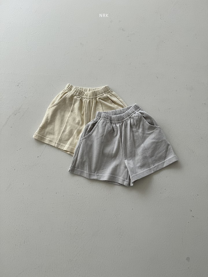 Nrk - Korean Children Fashion - #Kfashion4kids - Garment Dyed Shorts