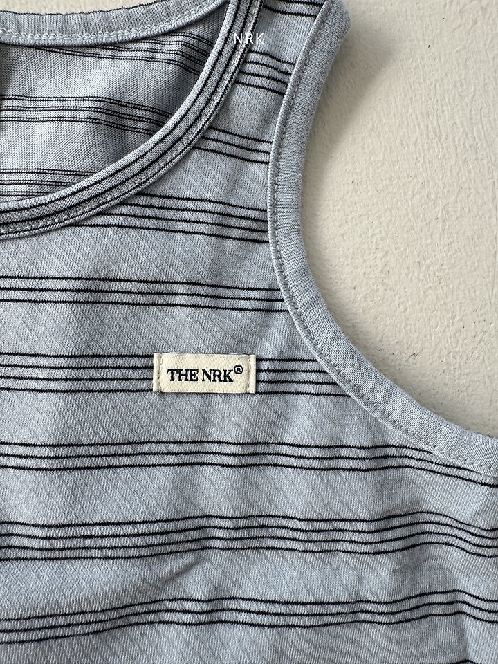 Nrk - Korean Children Fashion - #prettylittlegirls - Pigment Stripe Set - 4