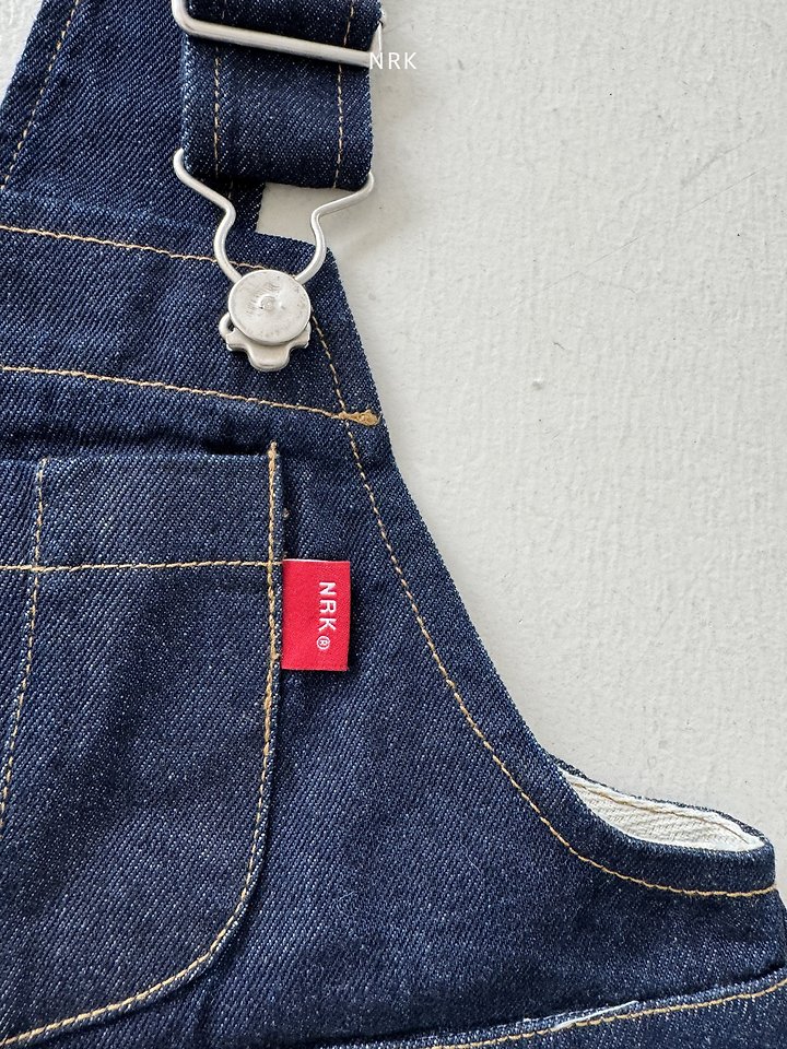 Nrk - Korean Children Fashion - #childofig - Denim Overall Pants - 3