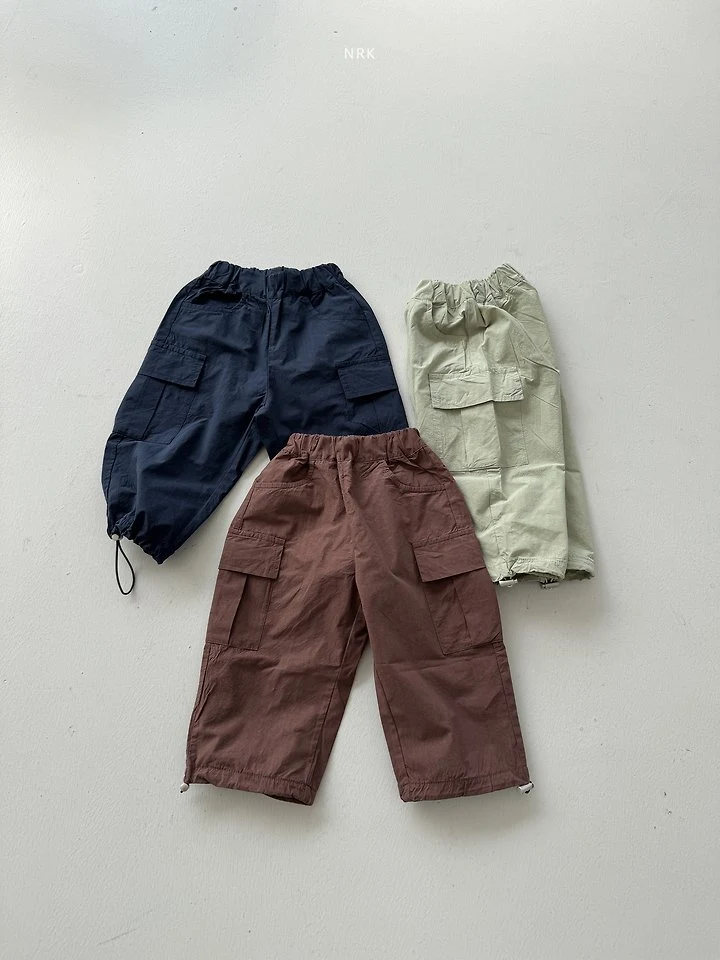 Nrk - Korean Children Fashion - #childofig - String Cargo Pants