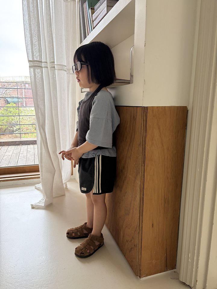 Nrk - Korean Children Fashion - #childofig - Tape Trim Shorts - 12