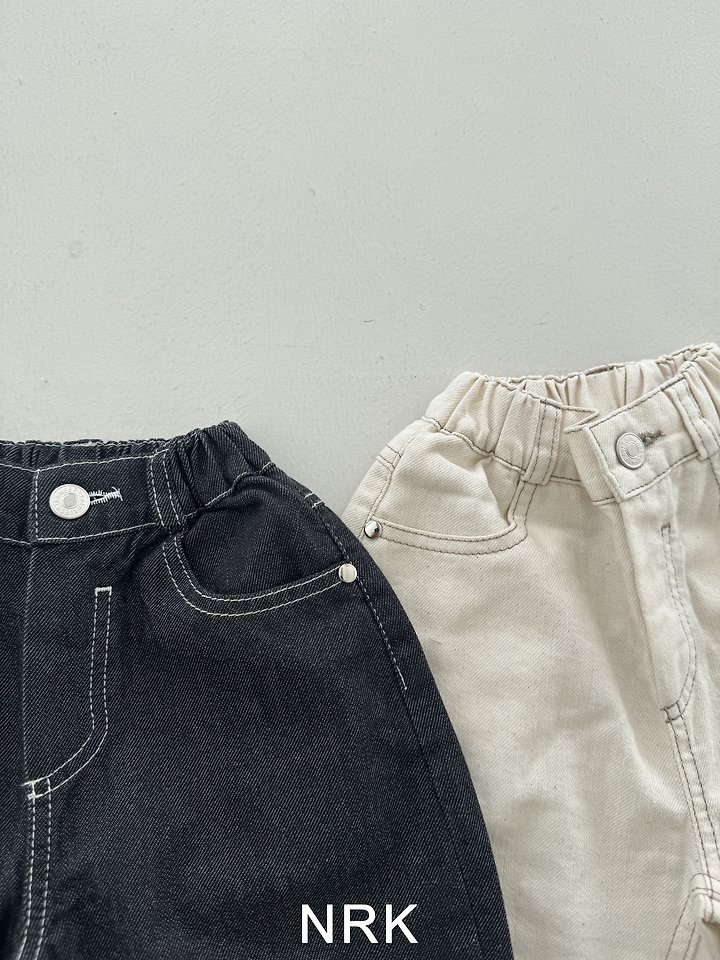 Nrk - Korean Children Fashion - #childofig - Bio Denim Pants - 5