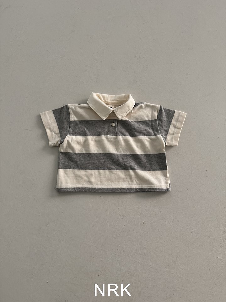 Nrk - Korean Children Fashion - #childrensboutique - Denkkang Collar Tee - 3