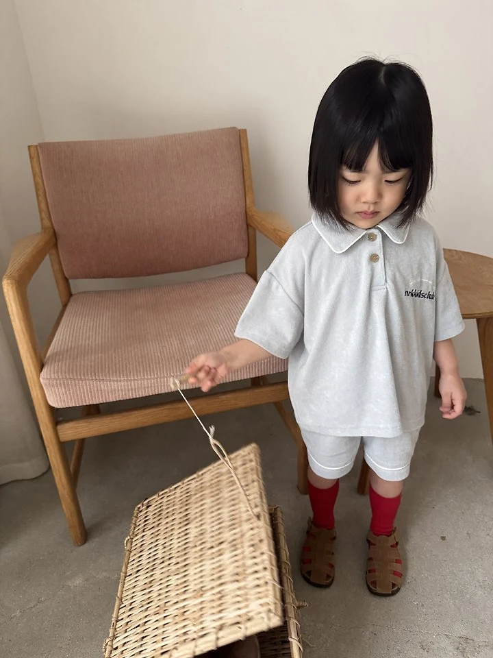 Nrk - Korean Children Fashion - #childrensboutique - Terry Line Set - 11