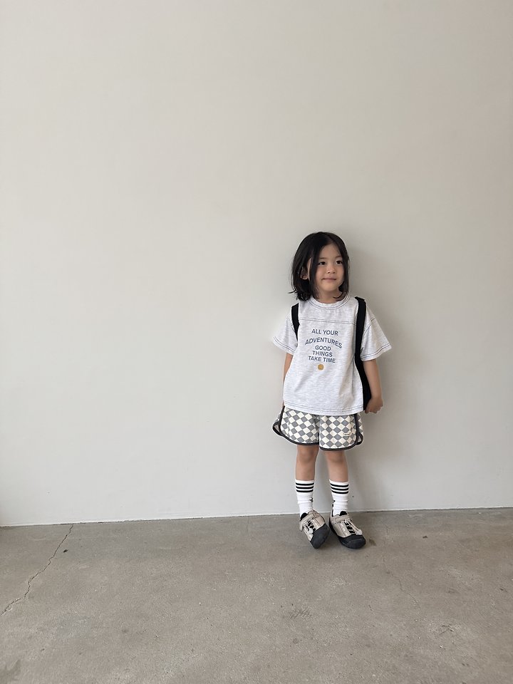 Nrk - Korean Children Fashion - #childrensboutique - Check Shorts - 11