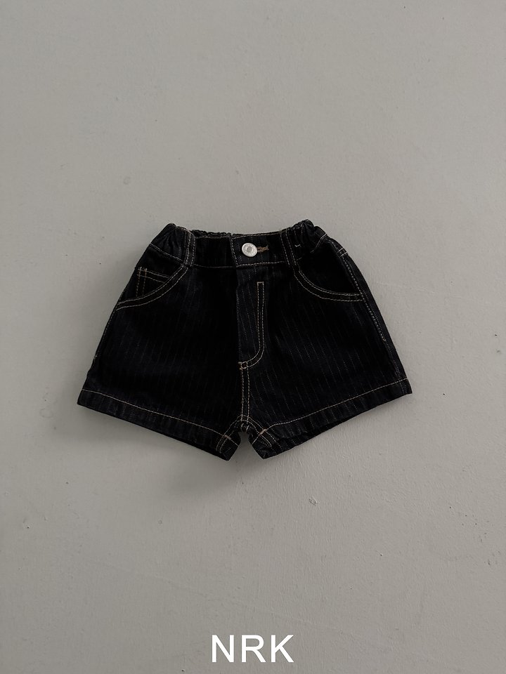 Nrk - Korean Children Fashion - #childrensboutique - 5-Length Denim Shorts - 5