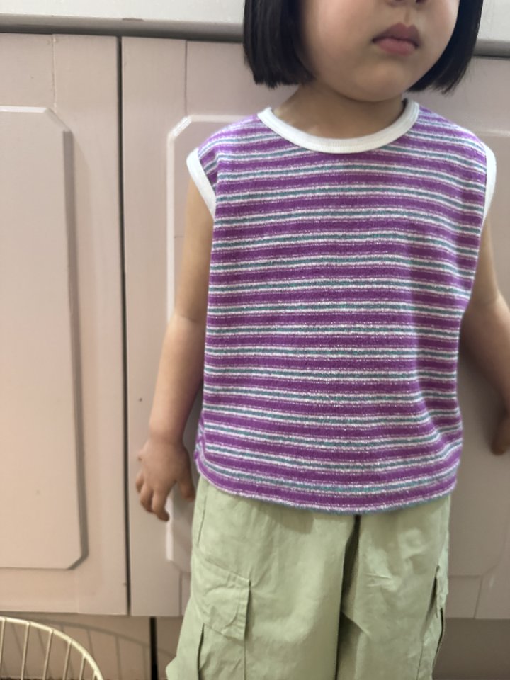 Nrk - Korean Children Fashion - #childrensboutique - Pobby Terry Sleeveless - 11