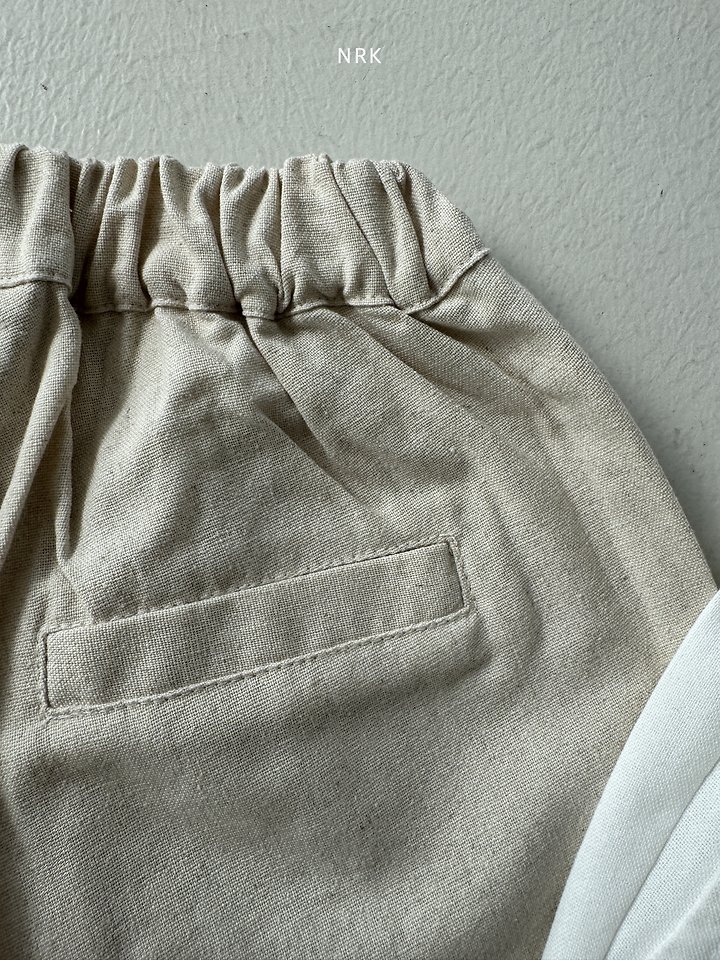 Nrk - Korean Children Fashion - #designkidswear - Linen Pleated Pants - 5