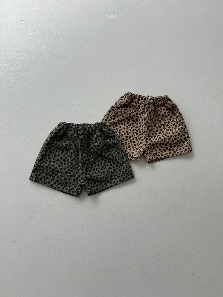 Nrk - Korean Children Fashion - #designkidswear - Leopard Shorts