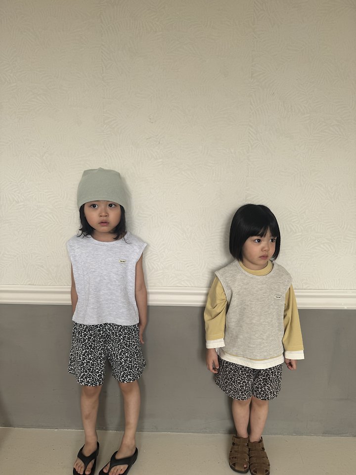 Nrk - Korean Children Fashion - #designkidswear - Animal Print Shorts - 10