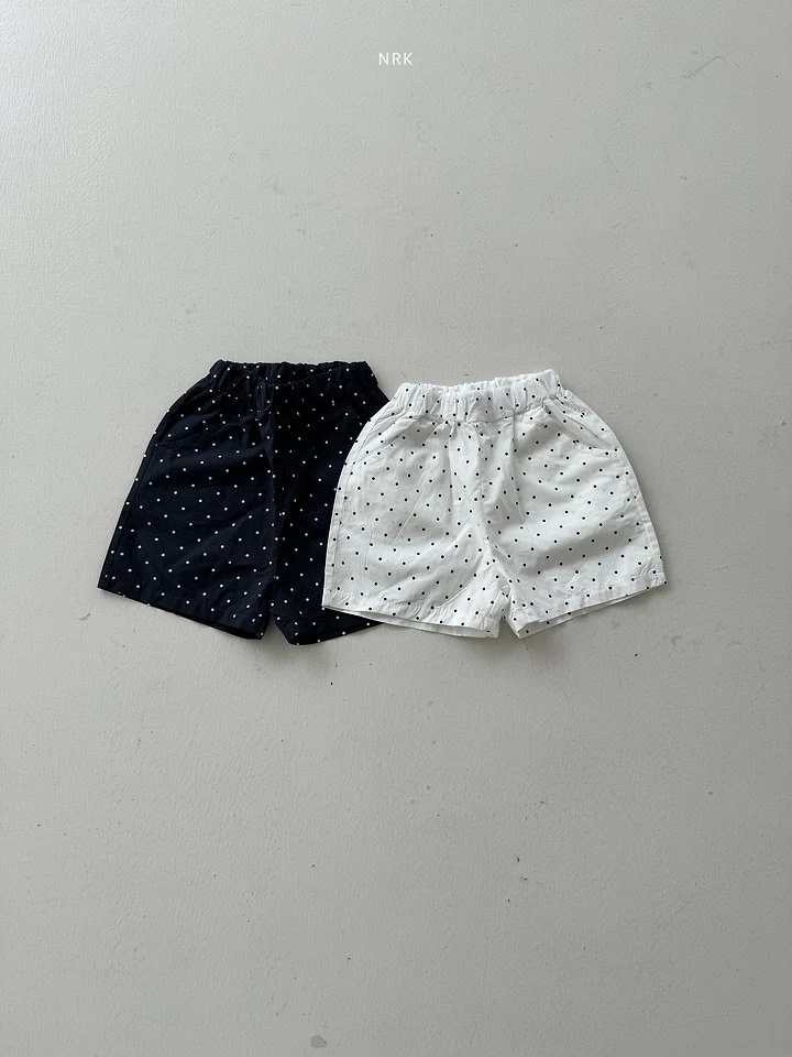 Nrk - Korean Children Fashion - #discoveringself - Dot Shorts