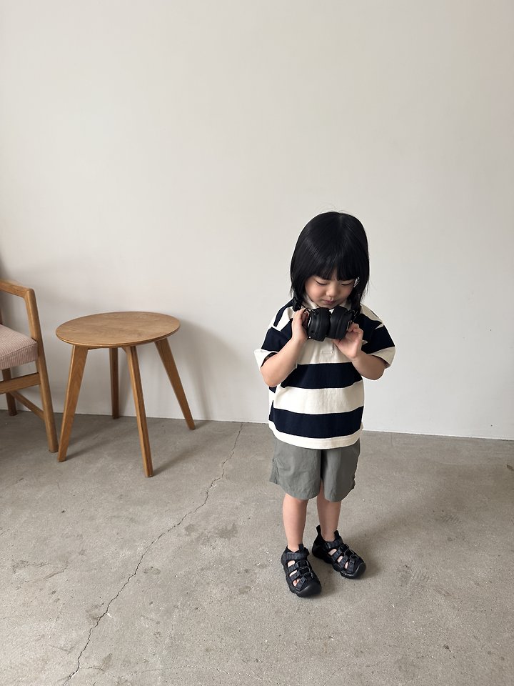 Nrk - Korean Children Fashion - #fashionkids - Denkkang Collar Tee - 6