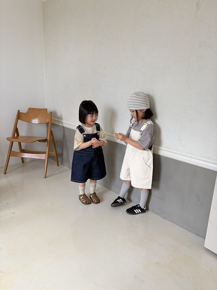 Nrk - Korean Children Fashion - #fashionkids - Denim Overall Pants - 8
