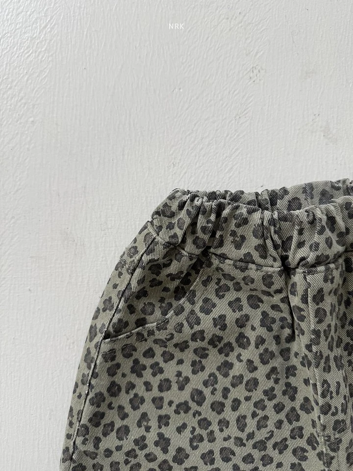 Nrk - Korean Children Fashion - #fashionkids - Leopard Shorts - 3