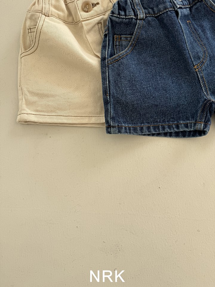 Nrk - Korean Children Fashion - #fashionkids - Denim Shorts - 7