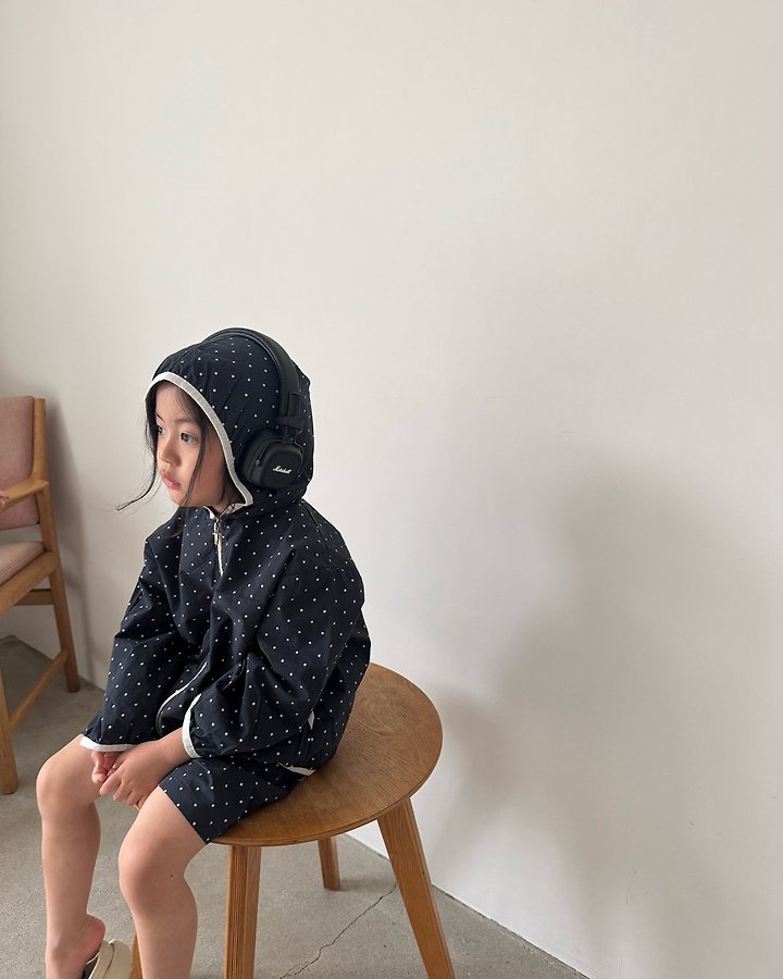 Nrk - Korean Children Fashion - #kidsshorts - Dot Windbreaker - 6