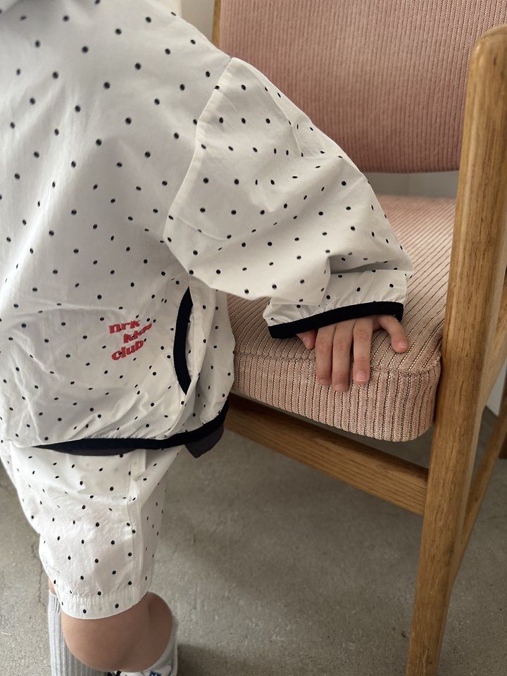 Nrk - Korean Children Fashion - #kidsstore - Dot Windbreaker - 7