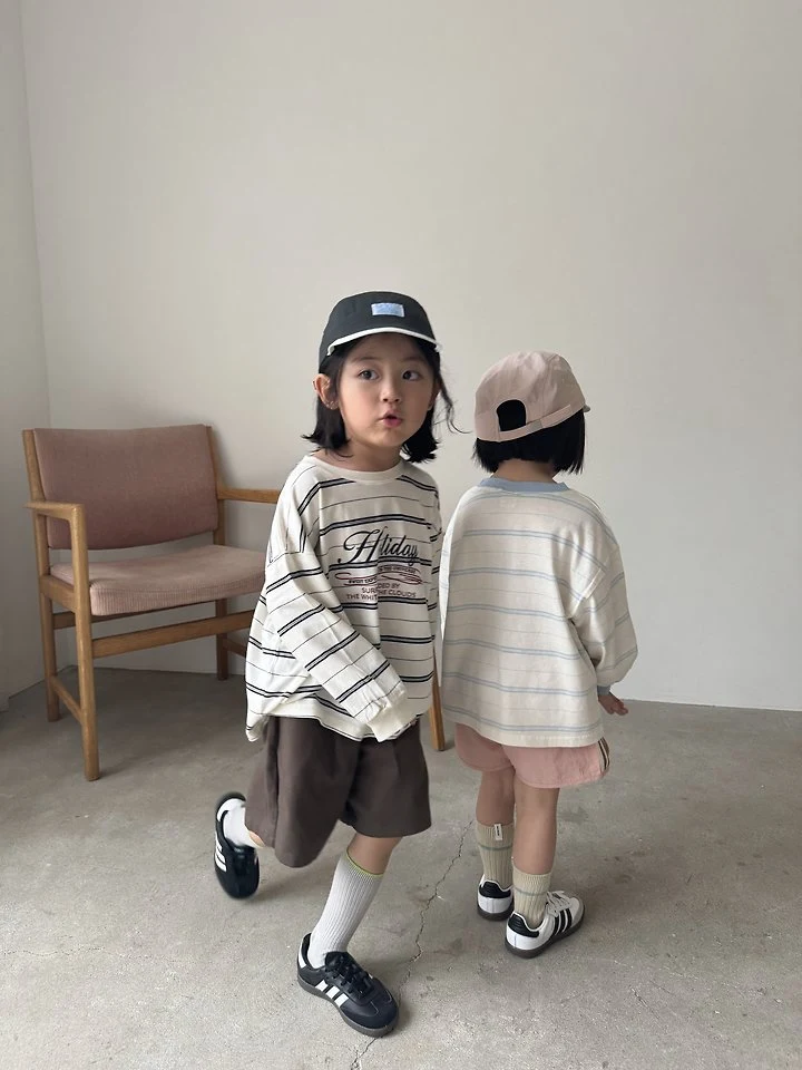 Nrk - Korean Children Fashion - #kidzfashiontrend - Milkis Ribbed Tee - 6