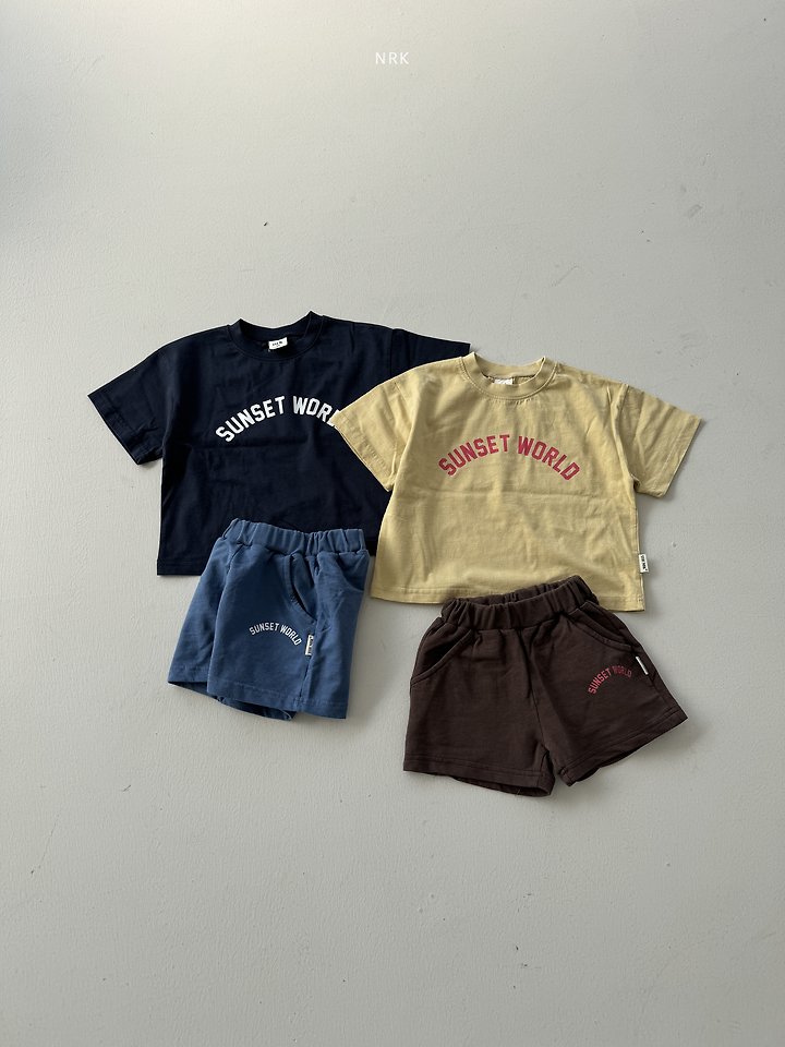 Nrk - Korean Children Fashion - #kidzfashiontrend - Sunset Set