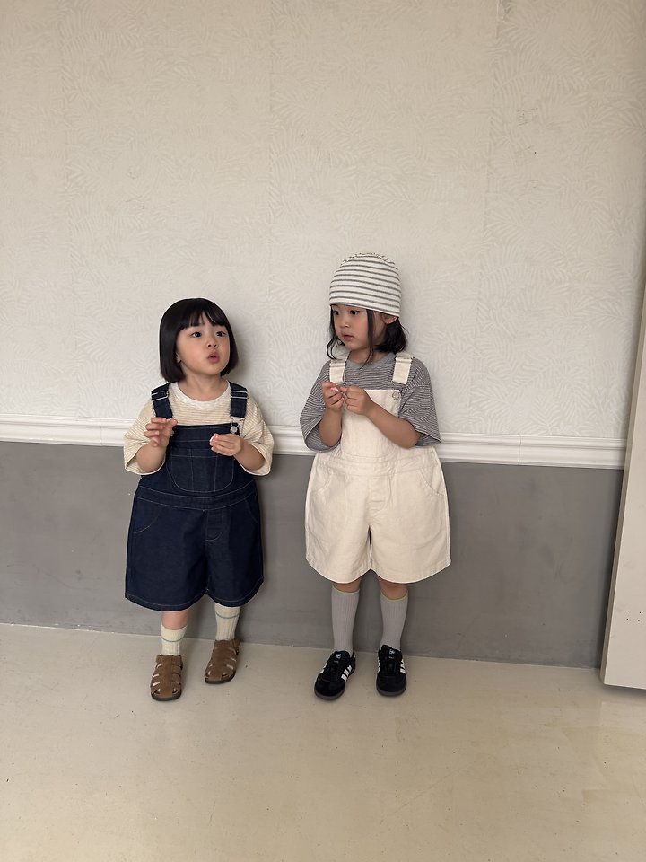 Nrk - Korean Children Fashion - #kidzfashiontrend - Denim Overall Pants - 11