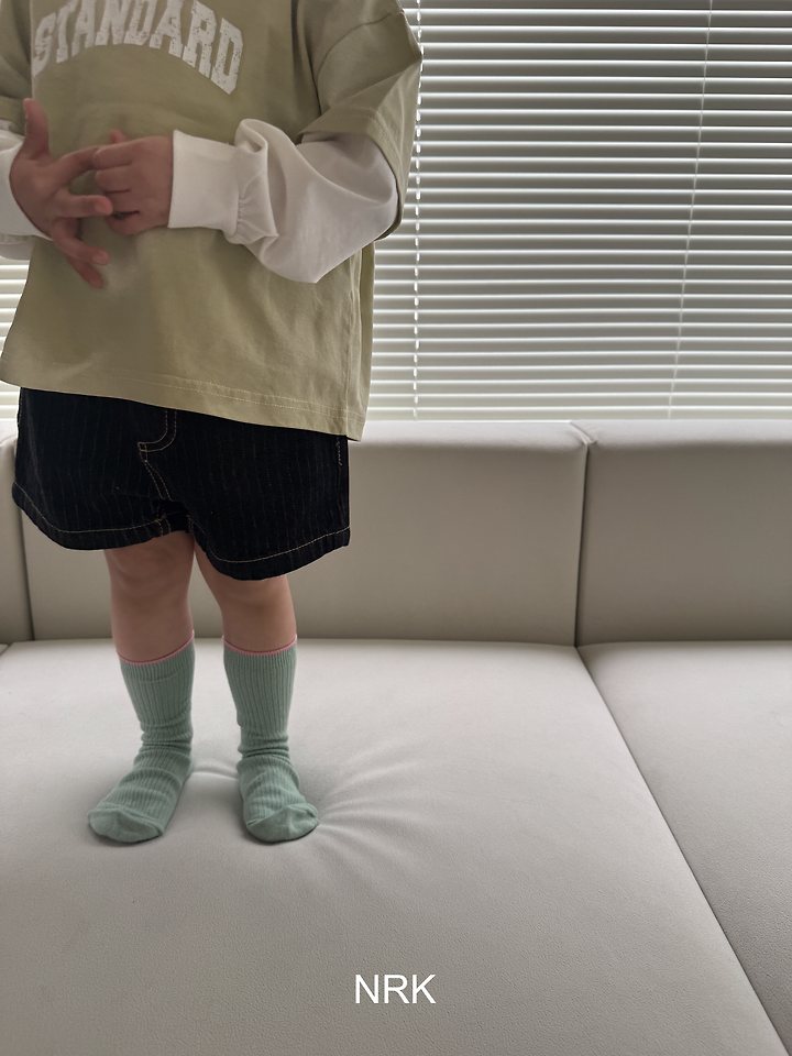 Nrk - Korean Children Fashion - #kidzfashiontrend - 5-Length Denim Shorts - 11