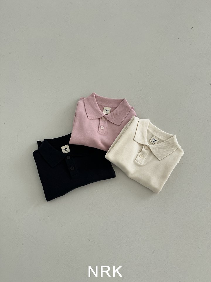 Nrk - Korean Children Fashion - #kidzfashiontrend - Cotton Collar Knit - 3