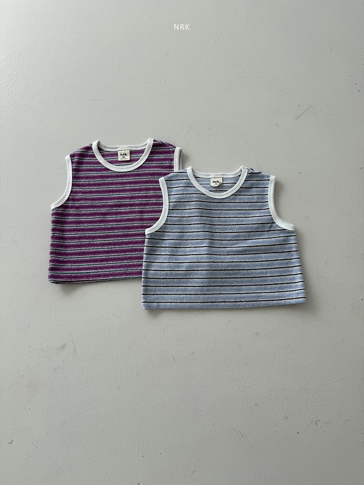 Nrk - Korean Children Fashion - #kidzfashiontrend - Pobby Terry Sleeveless