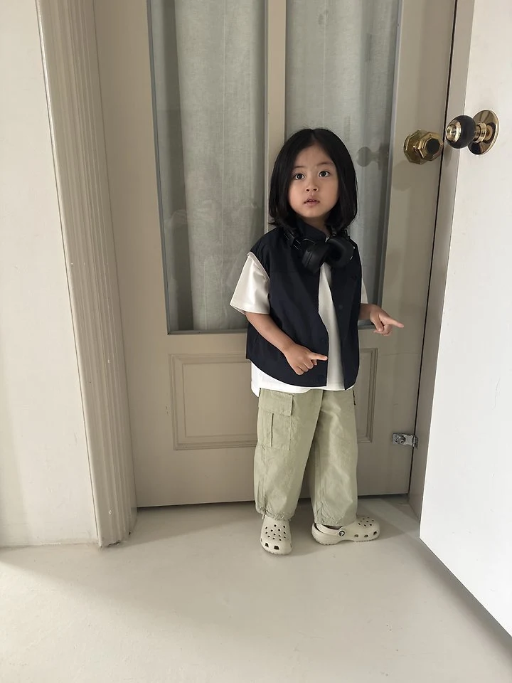 Nrk - Korean Children Fashion - #littlefashionista - Solid Slit Tee - 10