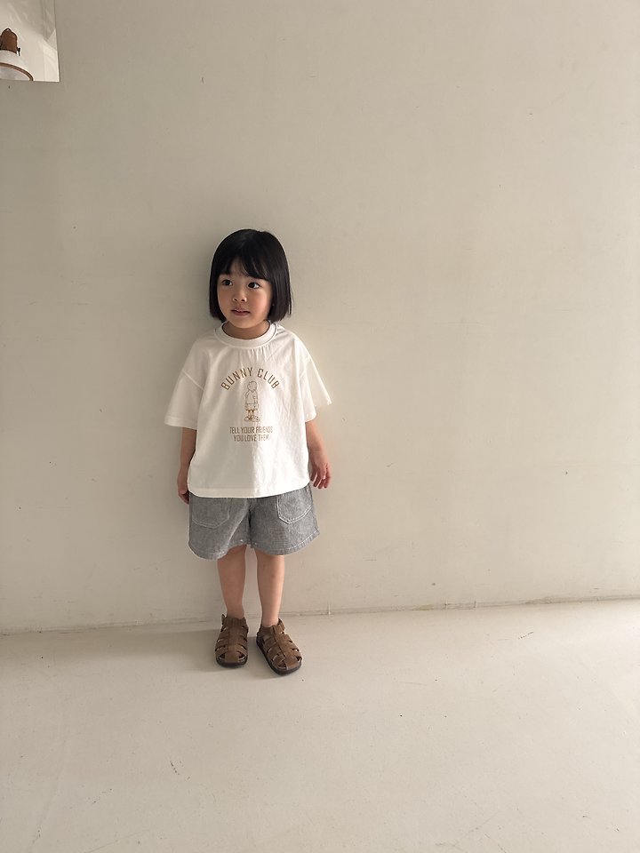 Nrk - Korean Children Fashion - #littlefashionista - Striped Denim Shorts - 9