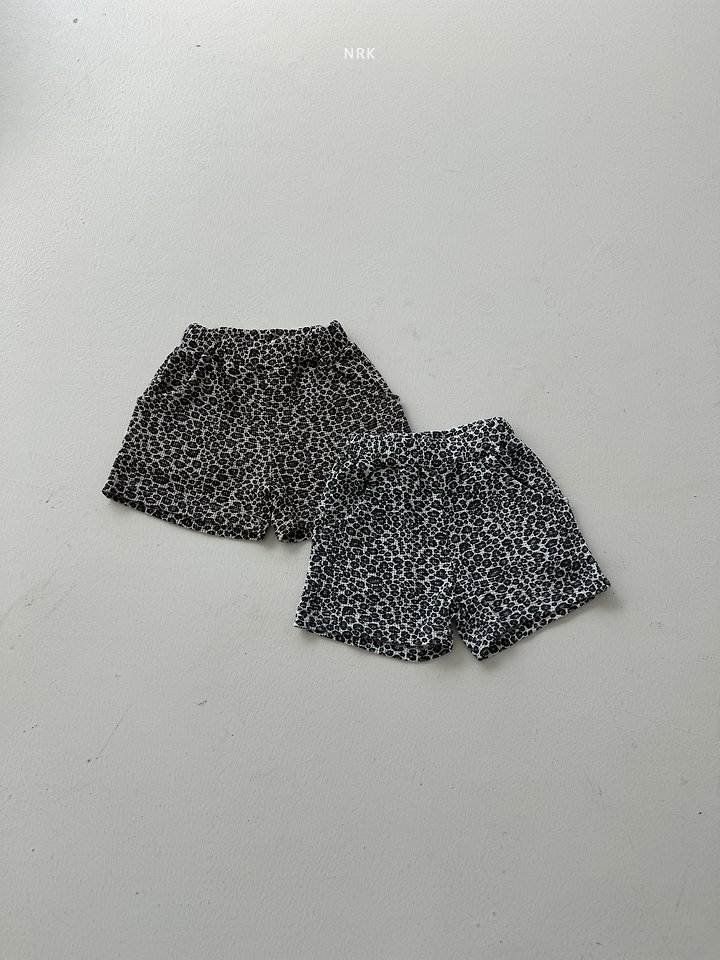 Nrk - Korean Children Fashion - #littlefashionista - Animal Print Shorts