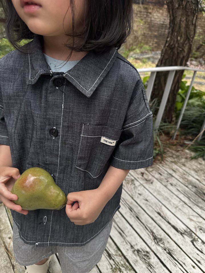 Nrk - Korean Children Fashion - #magicofchildhood - Summer Denim Shirt - 9