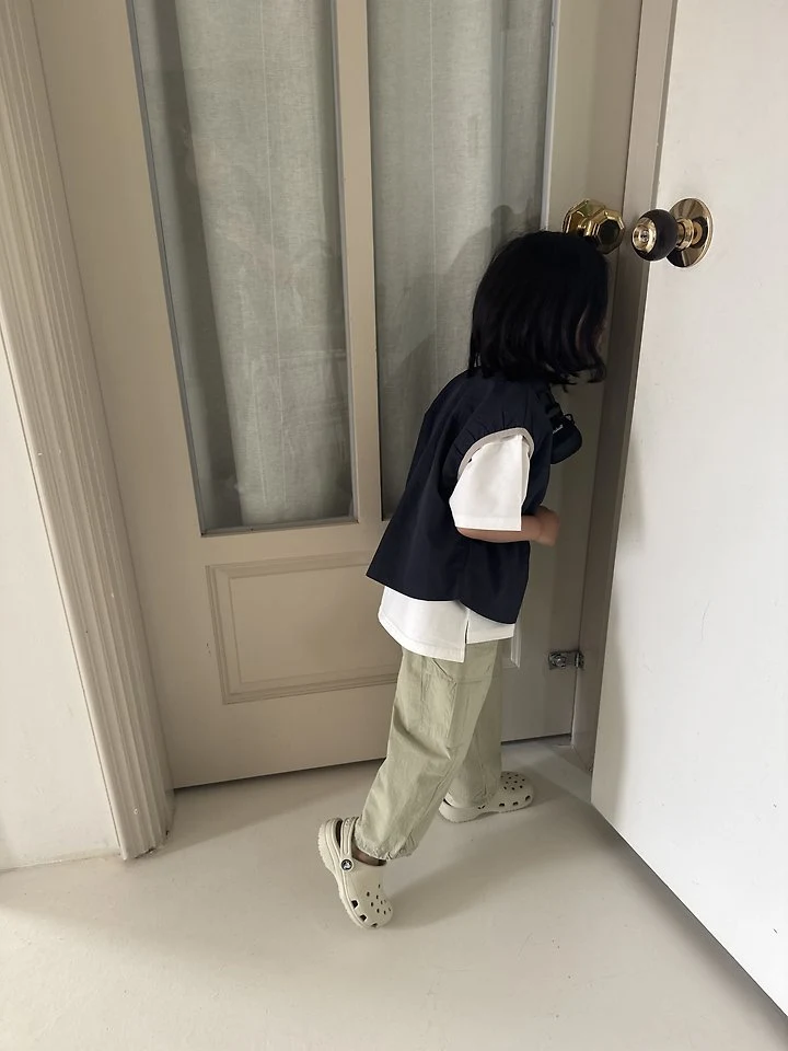 Nrk - Korean Children Fashion - #minifashionista - Solid Slit Tee - 12