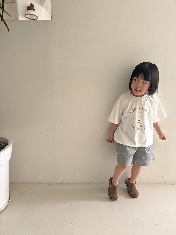 Nrk - Korean Children Fashion - #minifashionista - Striped Denim Shorts - 11