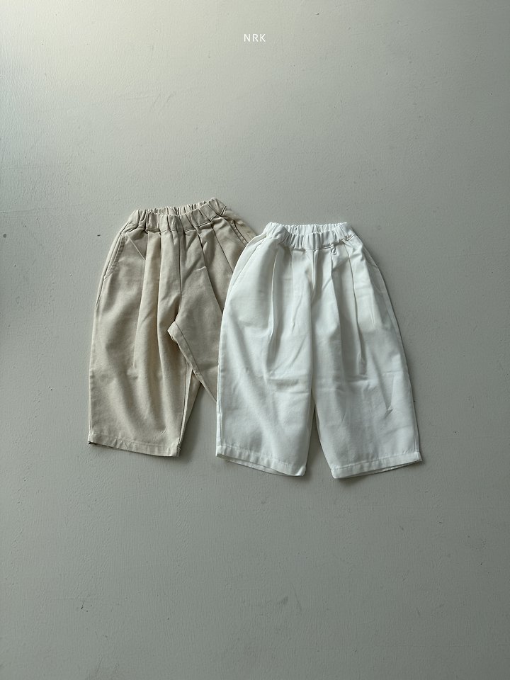 Nrk - Korean Children Fashion - #prettylittlegirls - Linen Pleated Pants