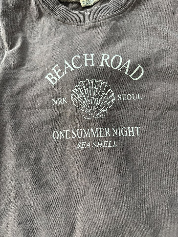 Nrk - Korean Children Fashion - #toddlerclothing - Beach Pigment Tee - 4