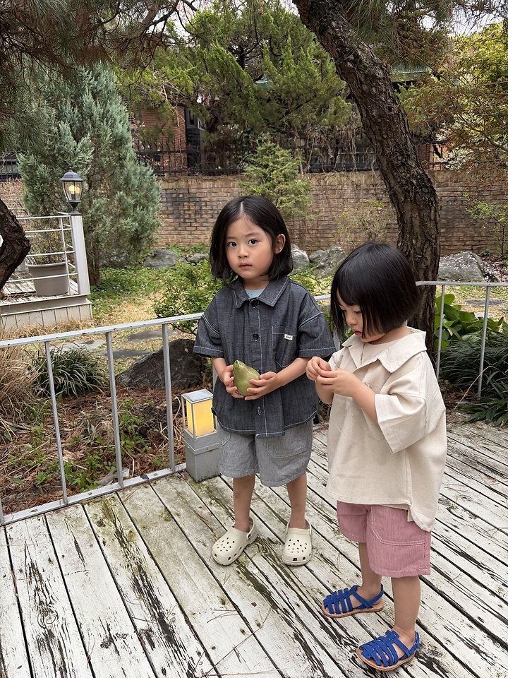 Nrk - Korean Children Fashion - #todddlerfashion - Summer Denim Shirt - 12