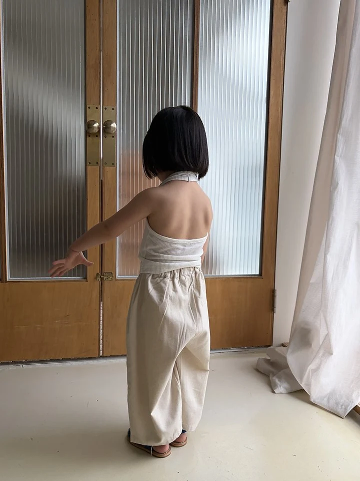 Nrk - Korean Children Fashion - #todddlerfashion - Halter Sleeveless - 8
