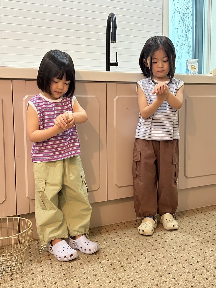 Nrk - Korean Children Fashion - #toddlerclothing - Pobby Terry Sleeveless - 8