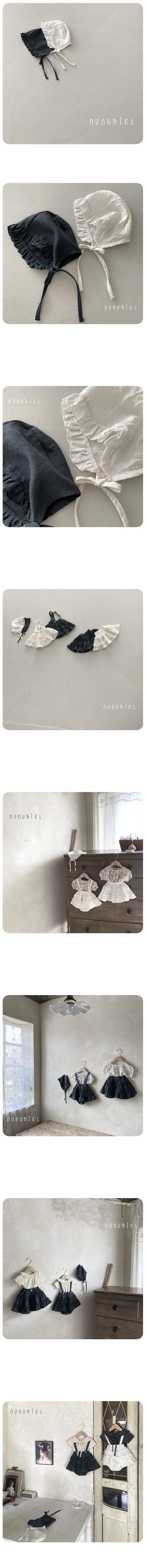 Nunubiel - Korean Baby Fashion - #smilingbaby - Ice Bonnet