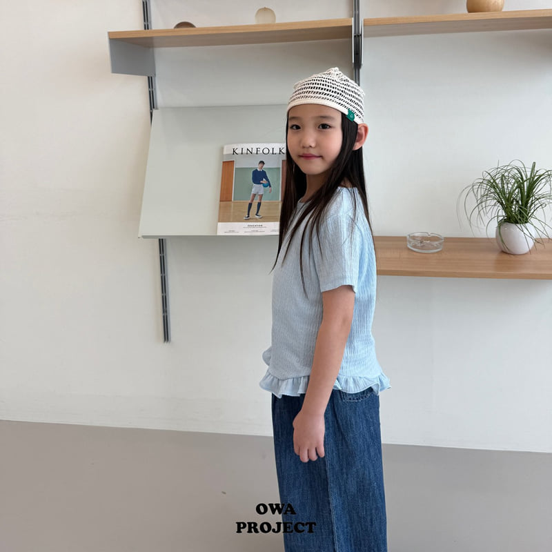 O Wa - Korean Children Fashion - #Kfashion4kids - Pleated Frill Tee - 11