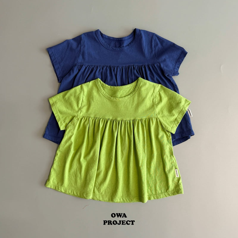 O Wa - Korean Children Fashion - #childrensboutique - Shirring Tee