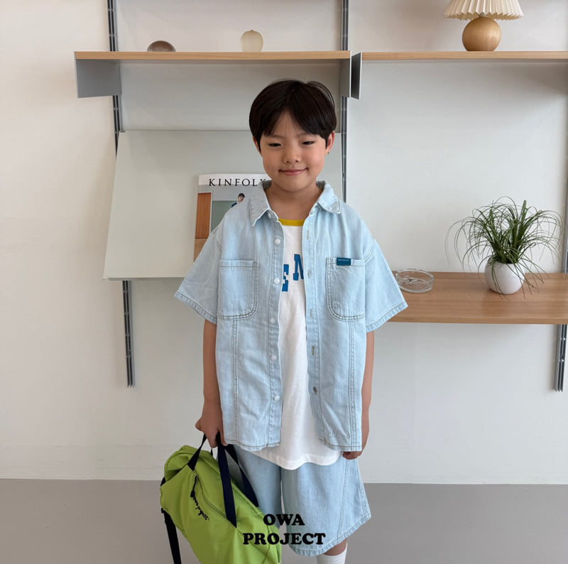 O Wa - Korean Children Fashion - #designkidswear - Linen Denim Pants - 11