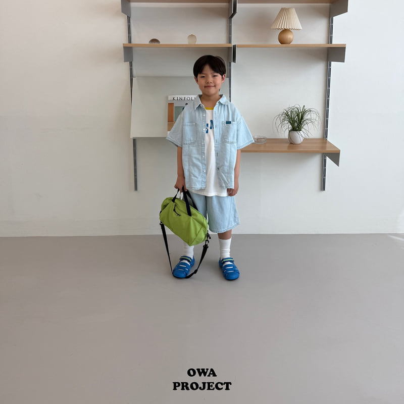 O Wa - Korean Children Fashion - #discoveringself - Linen Denim Pants - 12
