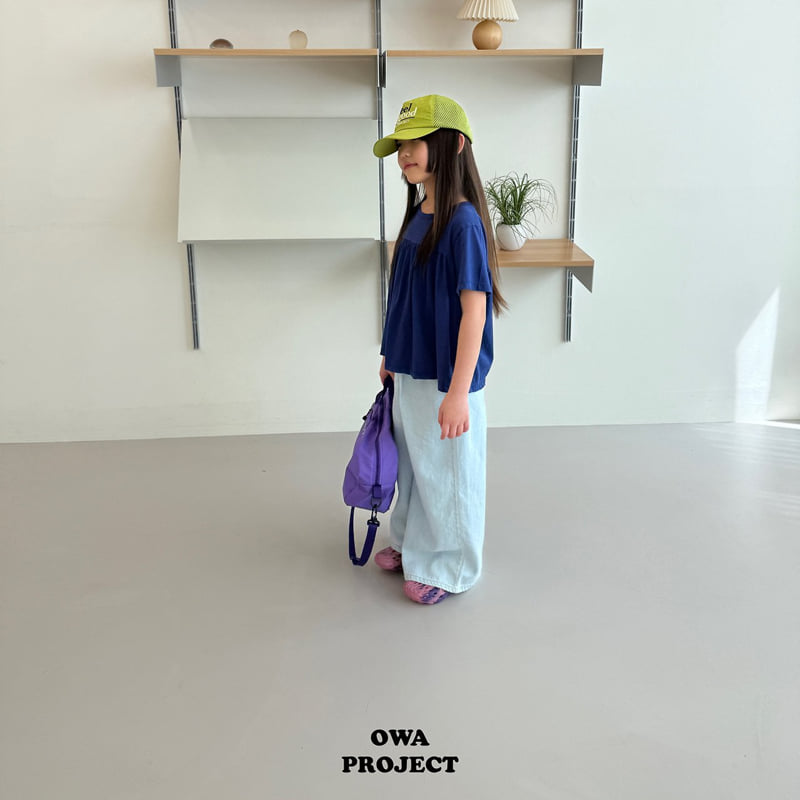 O Wa - Korean Children Fashion - #discoveringself - Shirring Tee - 3