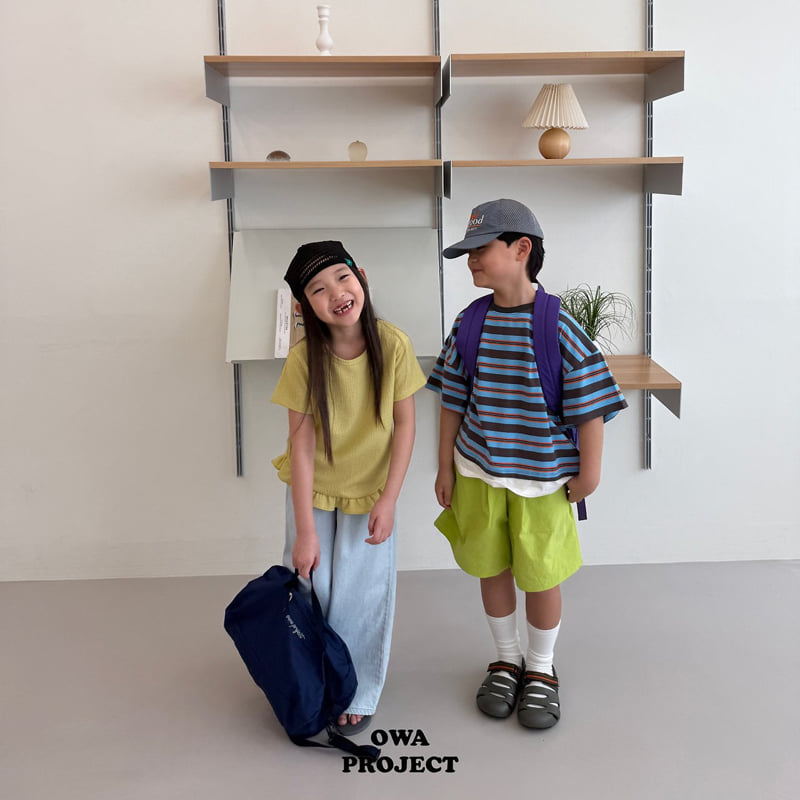 O Wa - Korean Children Fashion - #discoveringself - Pleated Frill Tee - 6