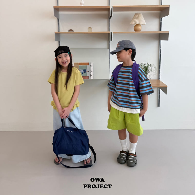O Wa - Korean Children Fashion - #fashionkids - Pleated Frill Tee - 7