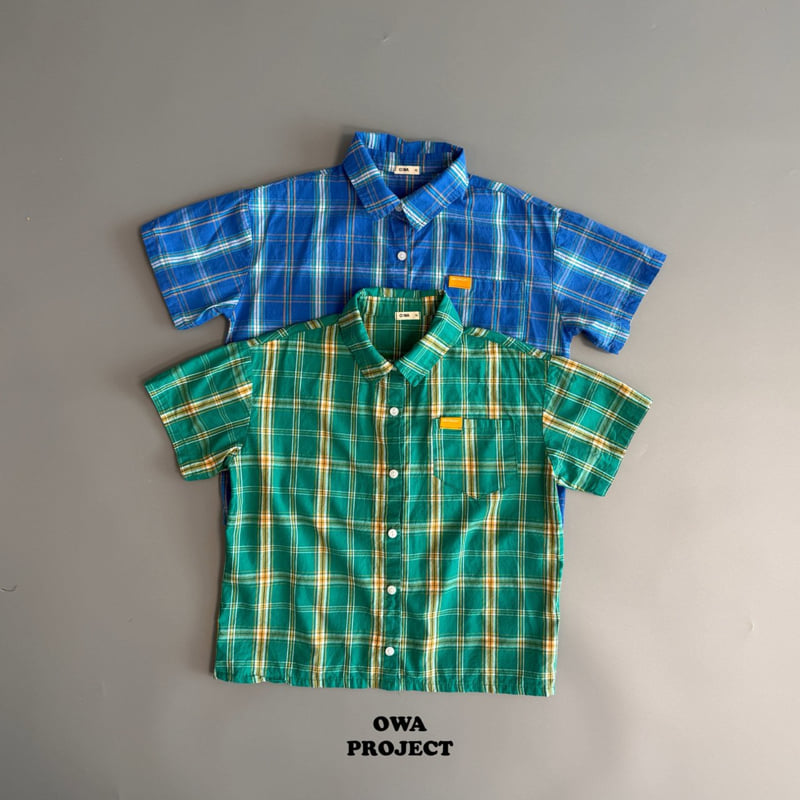 O Wa - Korean Children Fashion - #fashionkids - Yorong Check Shirt