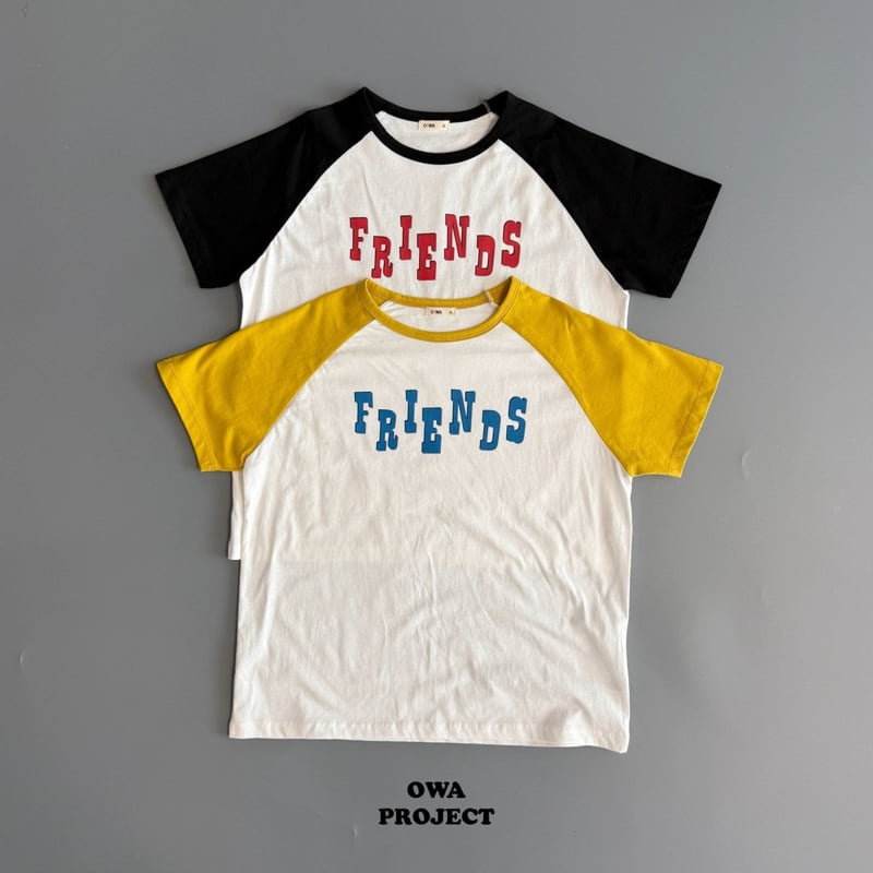 O Wa - Korean Children Fashion - #kidsshorts - Friend Tee