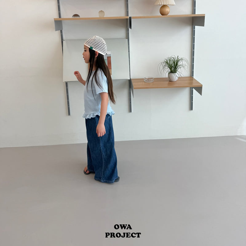 O Wa - Korean Children Fashion - #kidsstore - Pleated Frill Tee - 9